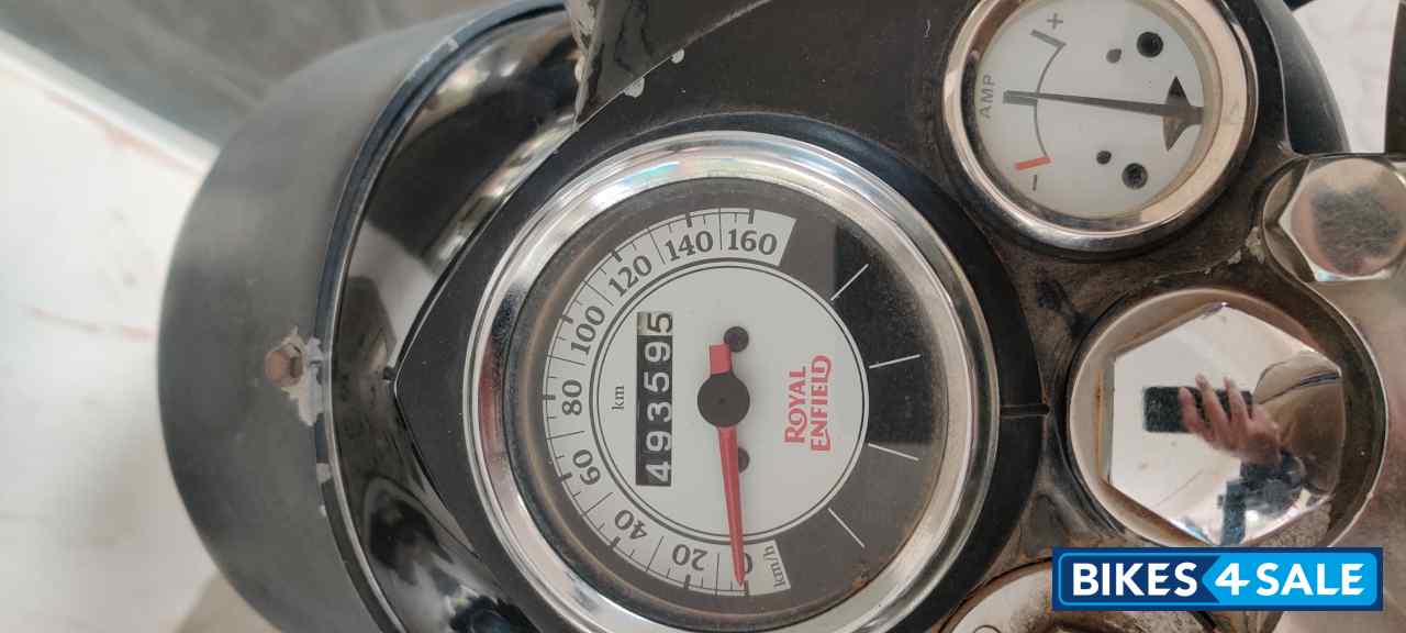 Black Royal Enfield Classic 350 BS VI