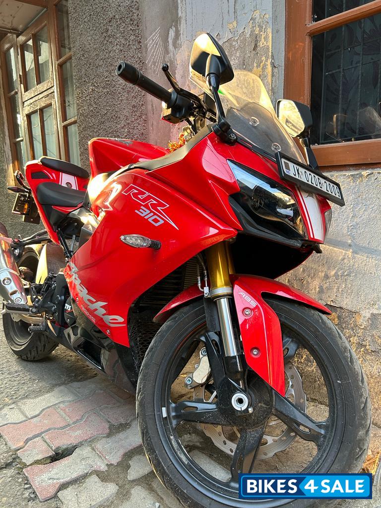 Red TVS Apache RR 310 Red TVS Apache RR 310