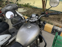 Moon Light Silver Royal Enfield Classic 350 Single Channel BS6