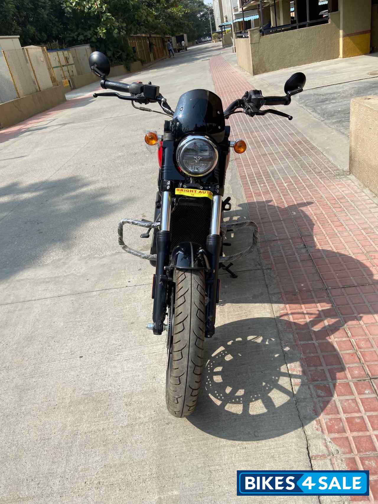 Yezdi Roadster Inferno Red