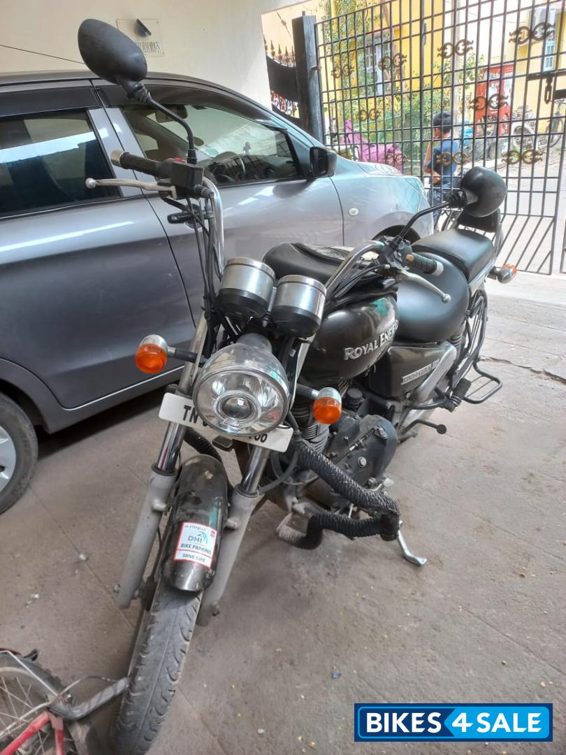 Silver Grey Royal Enfield Thunderbird 350