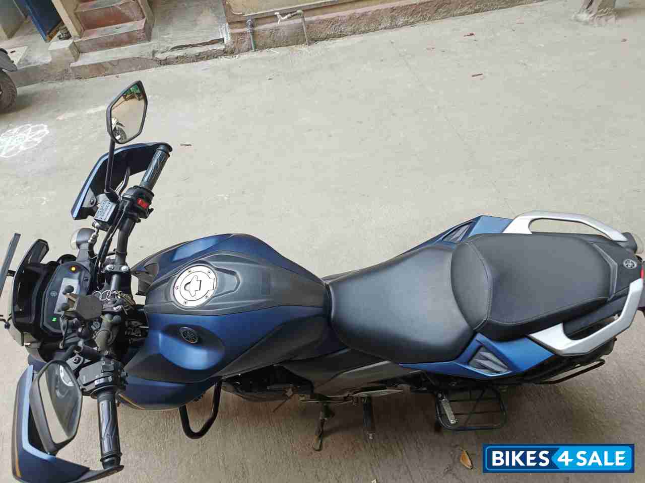 Matt Blue Yamaha FZS 25 BS6 Matt Blue Yamaha FZS 25 BS6