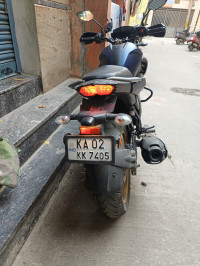 Matt Blue Yamaha FZS 25 BS6