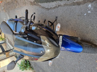 Blue Bajaj Pulsar 220F
