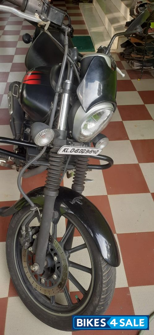 Black Red Bajaj Avenger Street 220