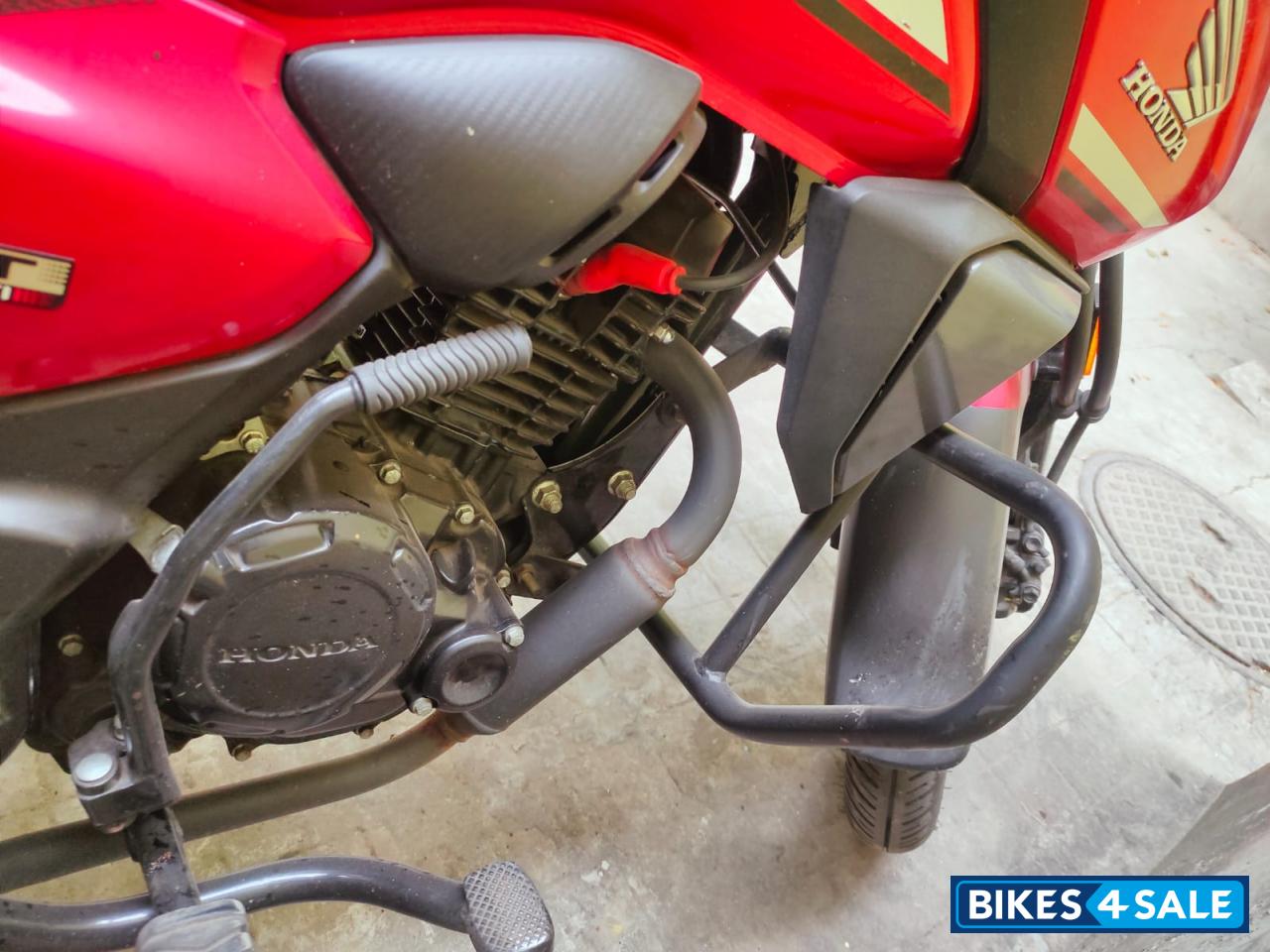 Red Honda SP 125 BSVI