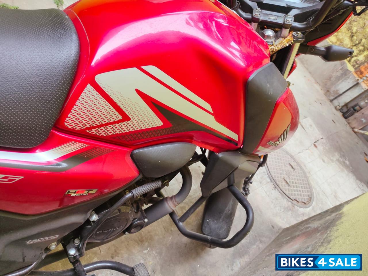 Red Honda SP 125 BSVI