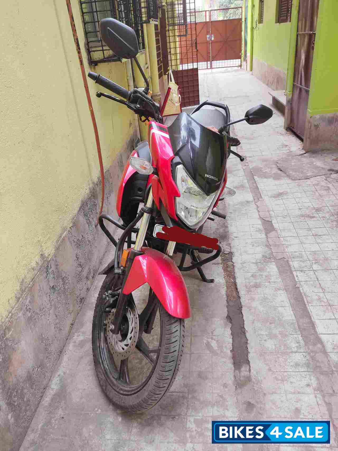 Red Honda SP 125 BSVI