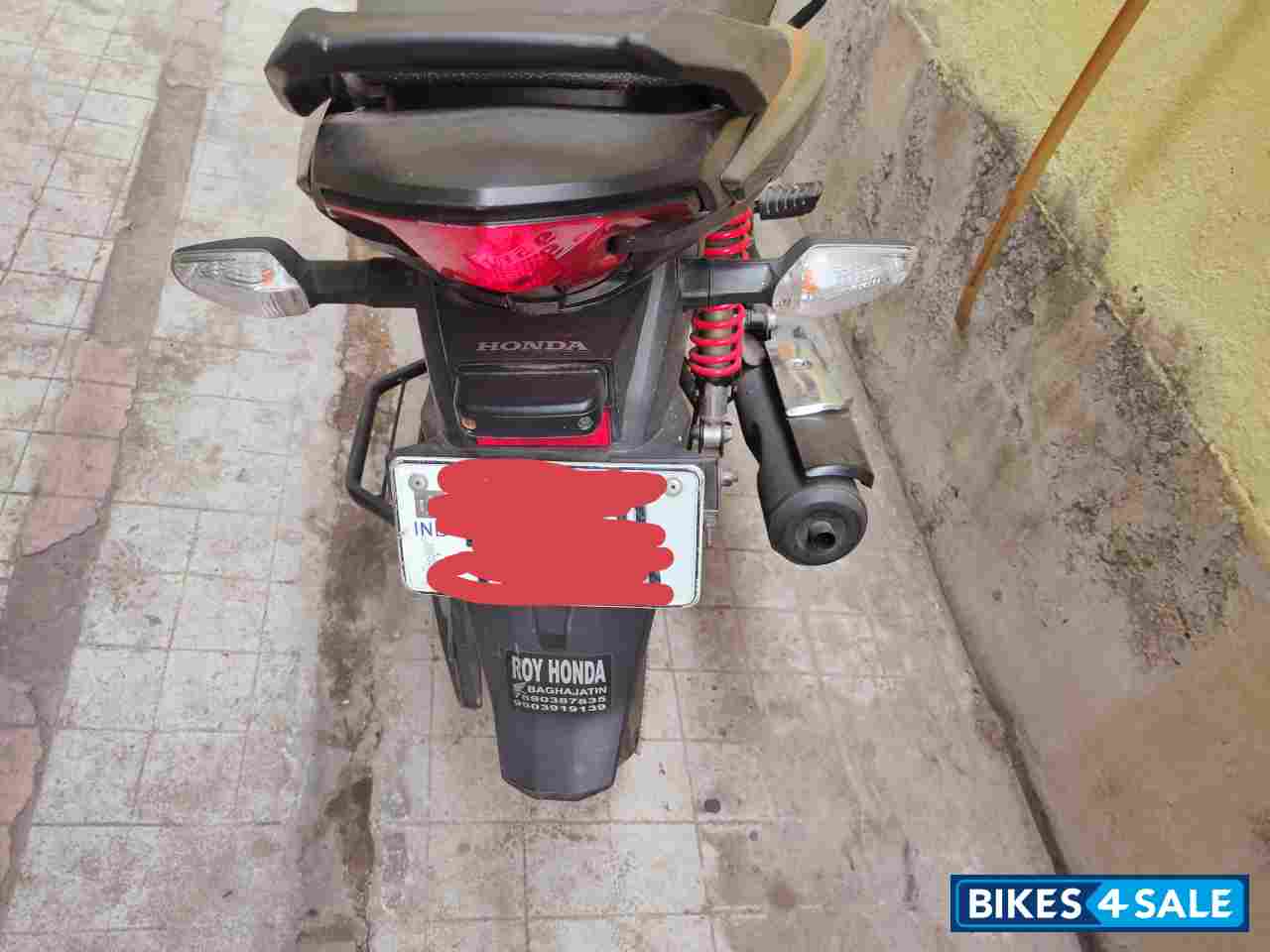 Red Honda SP 125 BSVI