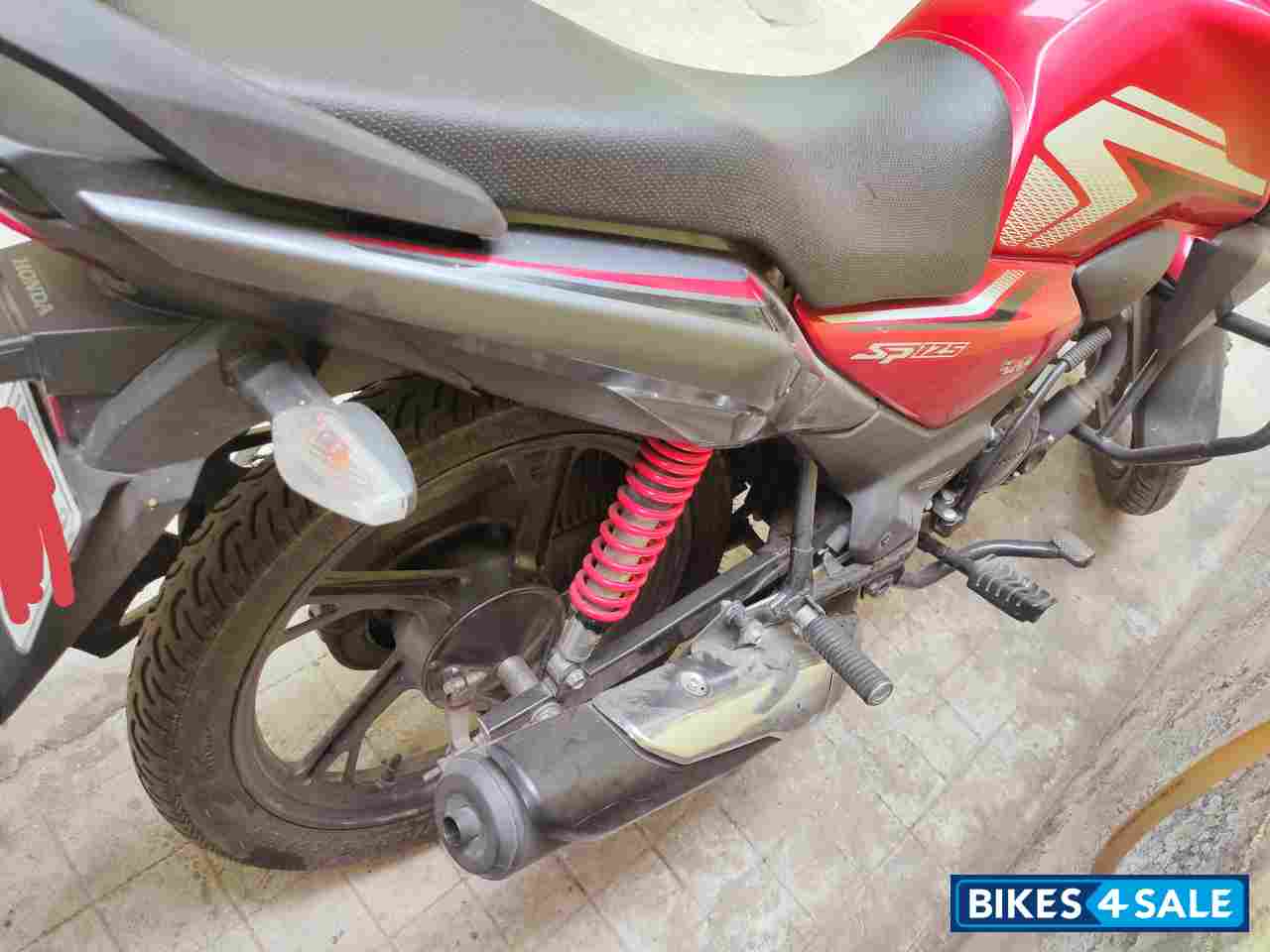 Red Honda SP 125 BSVI