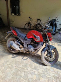 Red Yamaha FZ-S FI V2