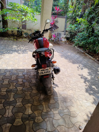 Red Yamaha FZ-S FI V2