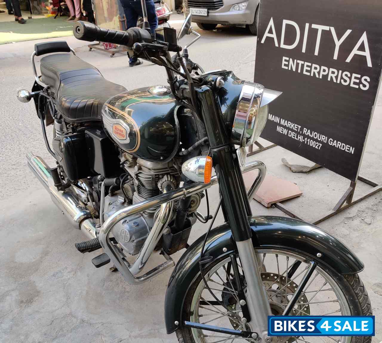 Forest Green Royal Enfield Bullet 500