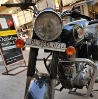 Forest Green Royal Enfield Bullet 500