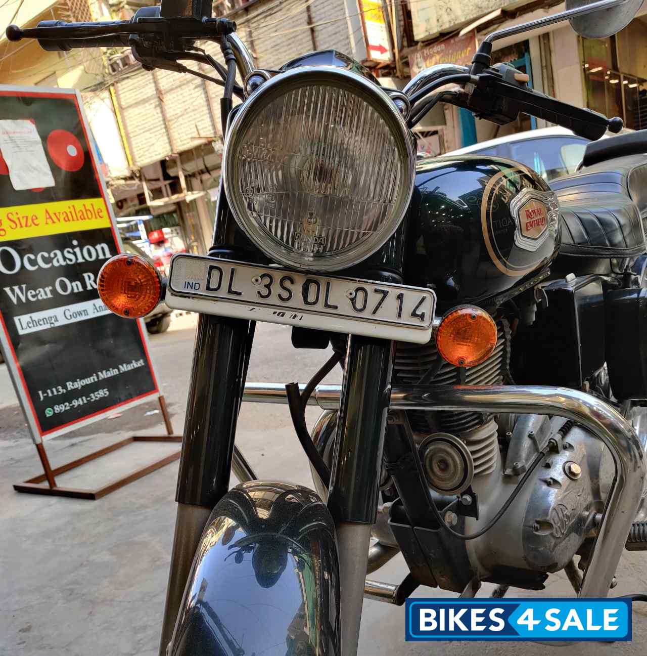 Forest Green Royal Enfield Bullet 500