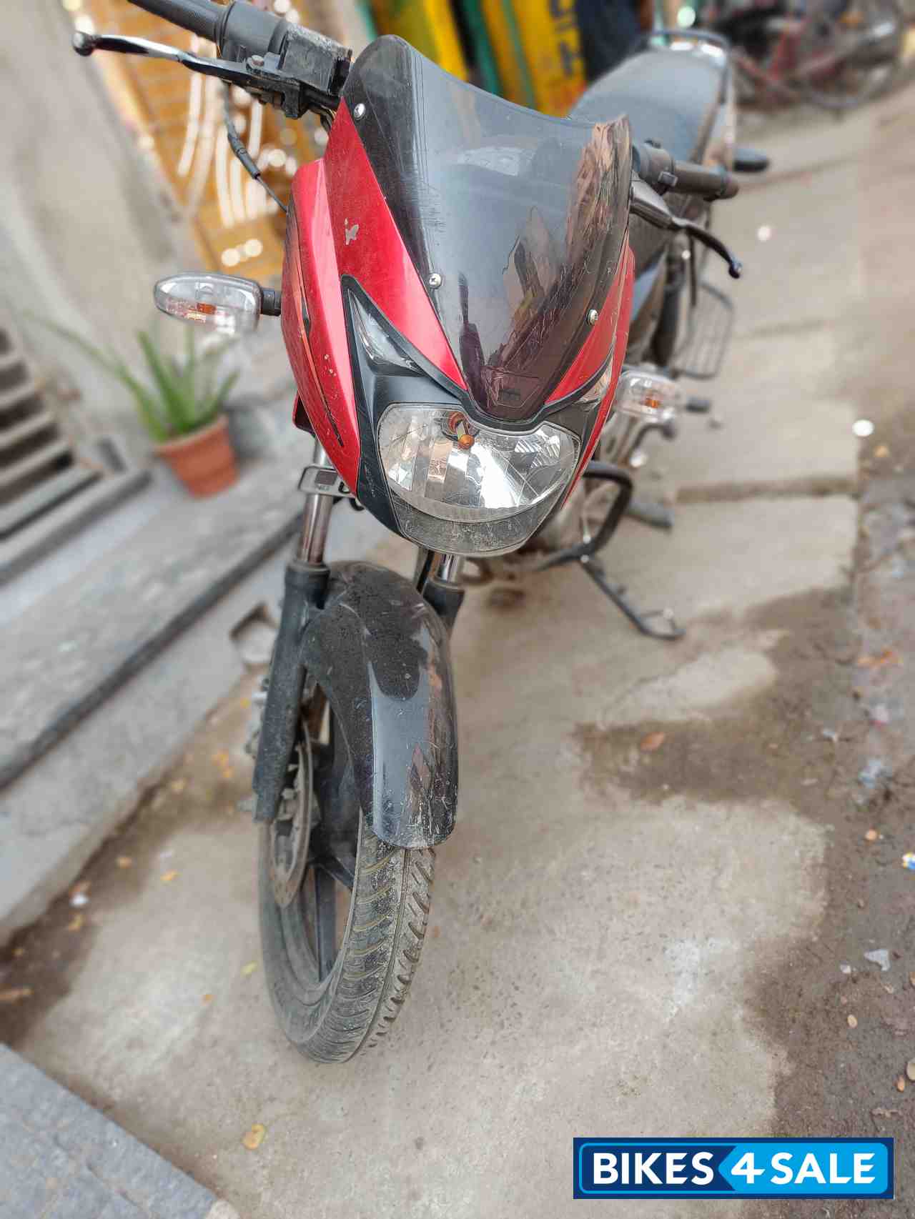 Black And Red Bajaj Pulsar 150 DTSi