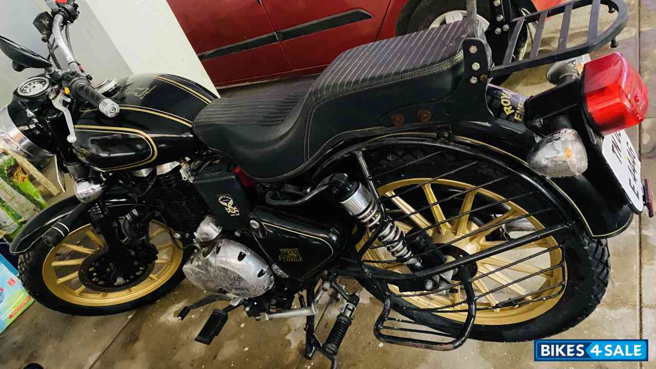 Black Royal Enfield Bullet Electra