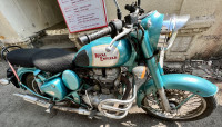 Green Royal Enfield Classic 500