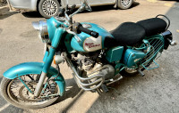 Green Royal Enfield Classic 500