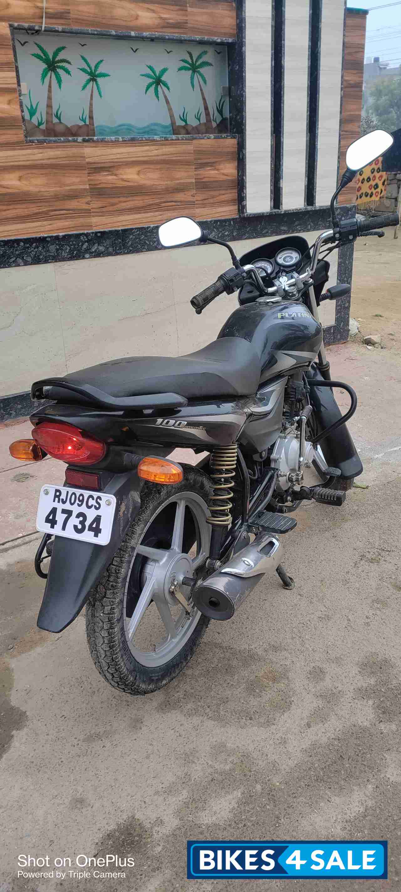 Black Bajaj Platina ComforTec 100 ES BS6 Black Bajaj Platina ComforTec 100 ES BS6