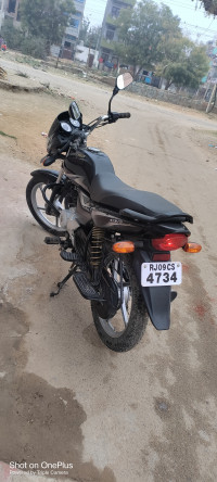 Black Bajaj Platina ComforTec 100 ES BS6