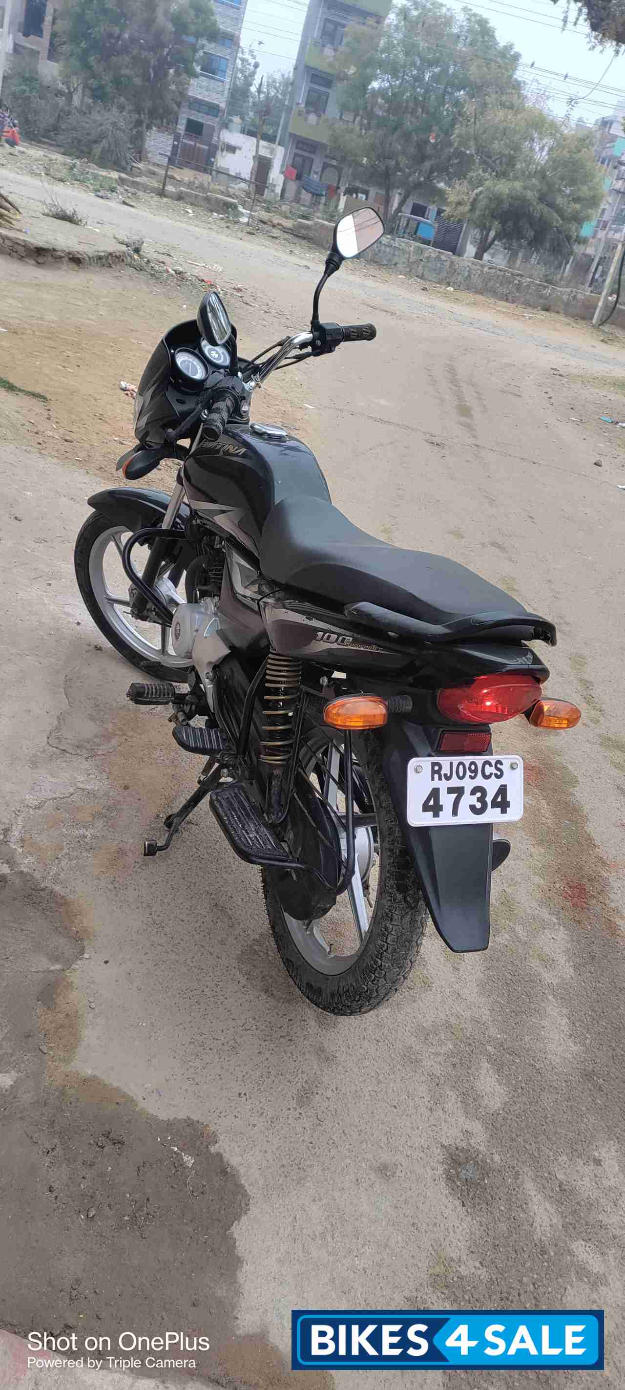 Black Bajaj Platina ComforTec 100 ES BS6 Black Bajaj Platina ComforTec 100 ES BS6