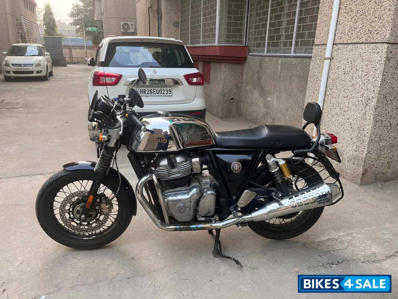 Mr. Clean (chrome) Royal Enfield Continental GT 650 Twin Mr. Clean (chrome) Royal Enfield Continental GT 650 Twin