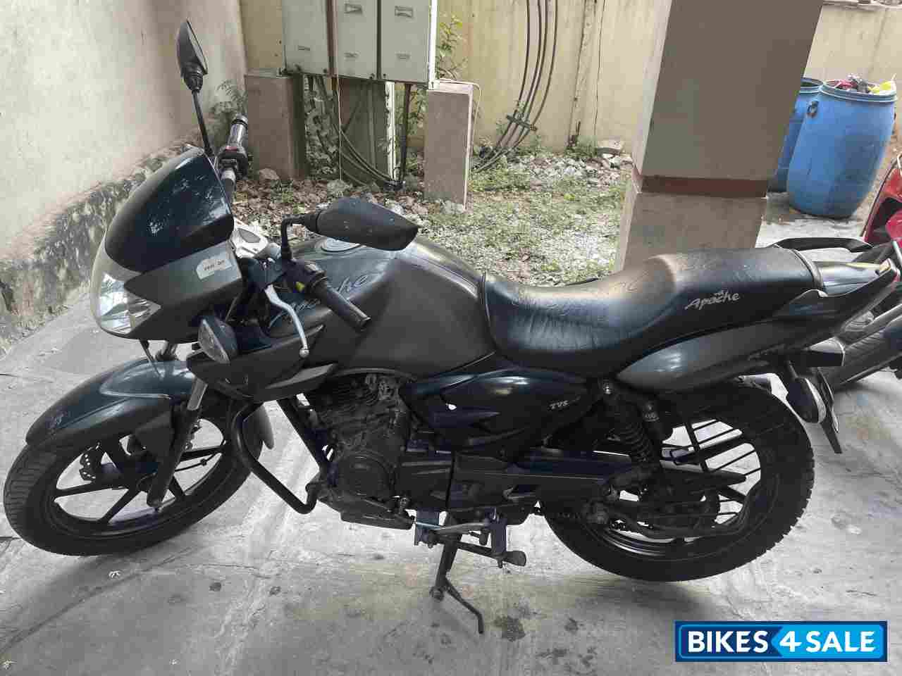 Grey TVS Apache RTR 160