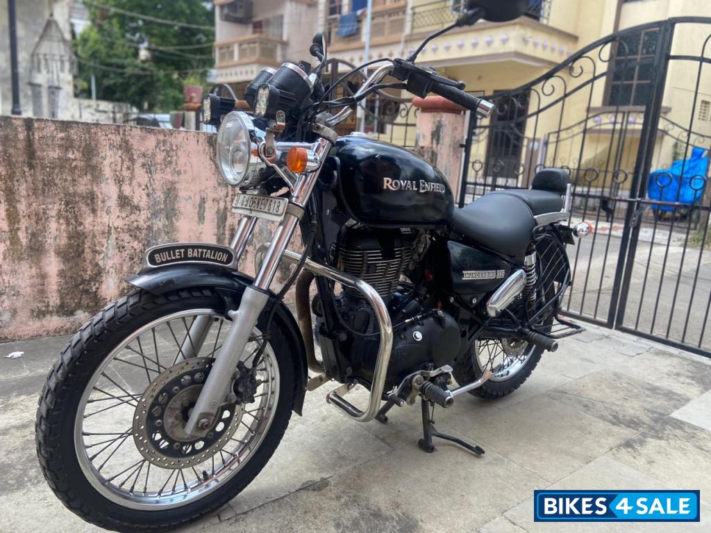 Matt Black Royal Enfield Thunderbird 350