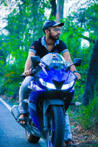 Deep Purplish Blue Yamaha YZF R15 V3 BS6