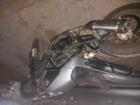 Silver Benelli Leoncino 500 BS6