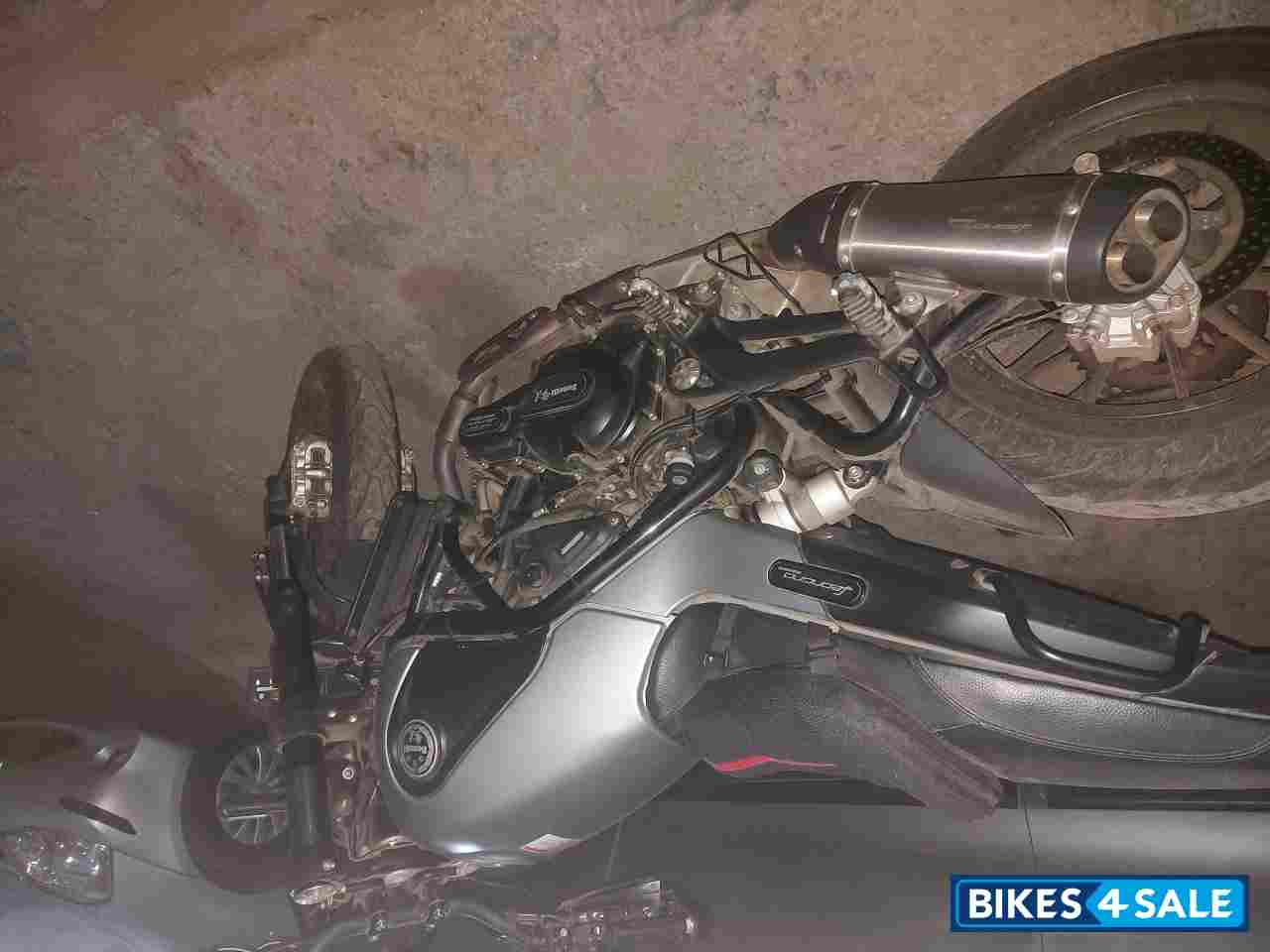 Silver Benelli Leoncino 500 BS6