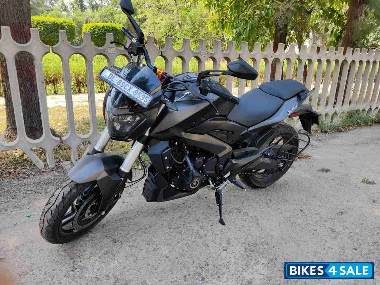 Charcoal Black Bajaj Dominar 400 ABS BS6