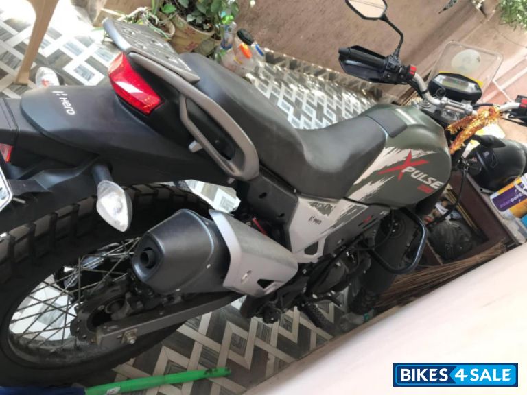 Matte Green Hero XPulse 200 BS6