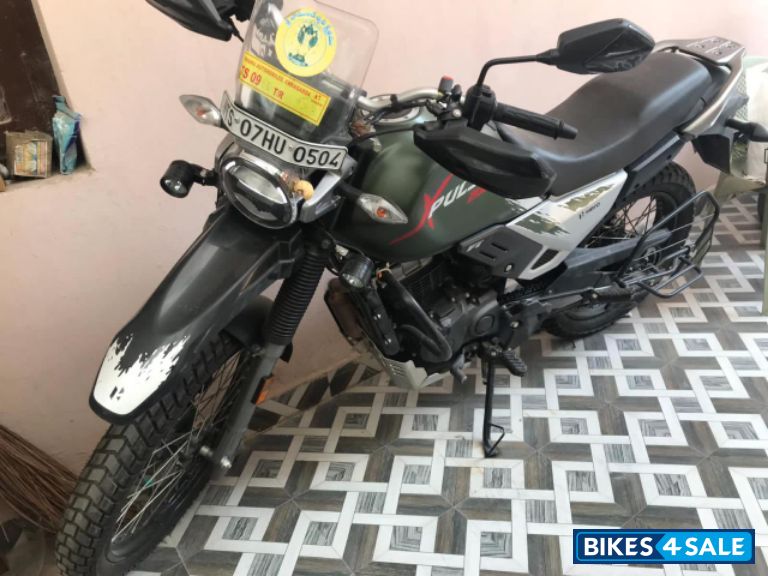 Matte Green Hero XPulse 200 BS6