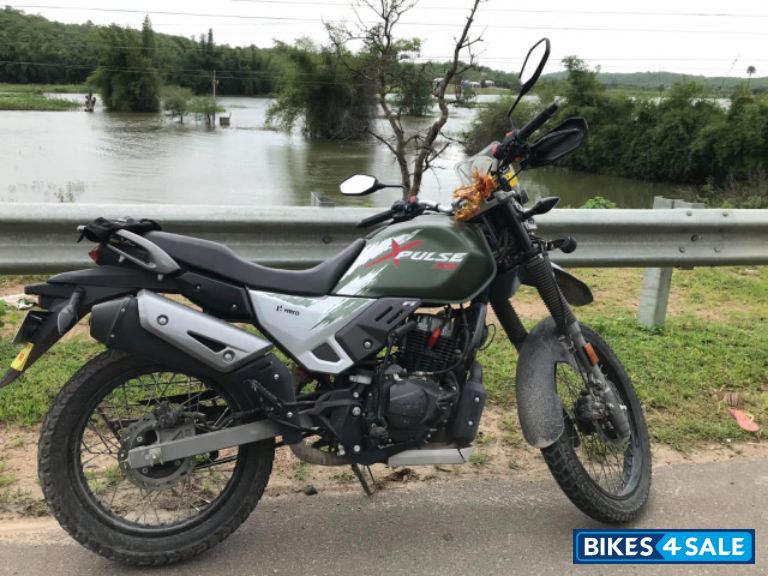 Matte Green Hero XPulse 200 BS6