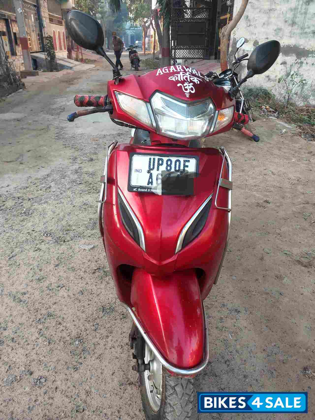 Red Honda Activa