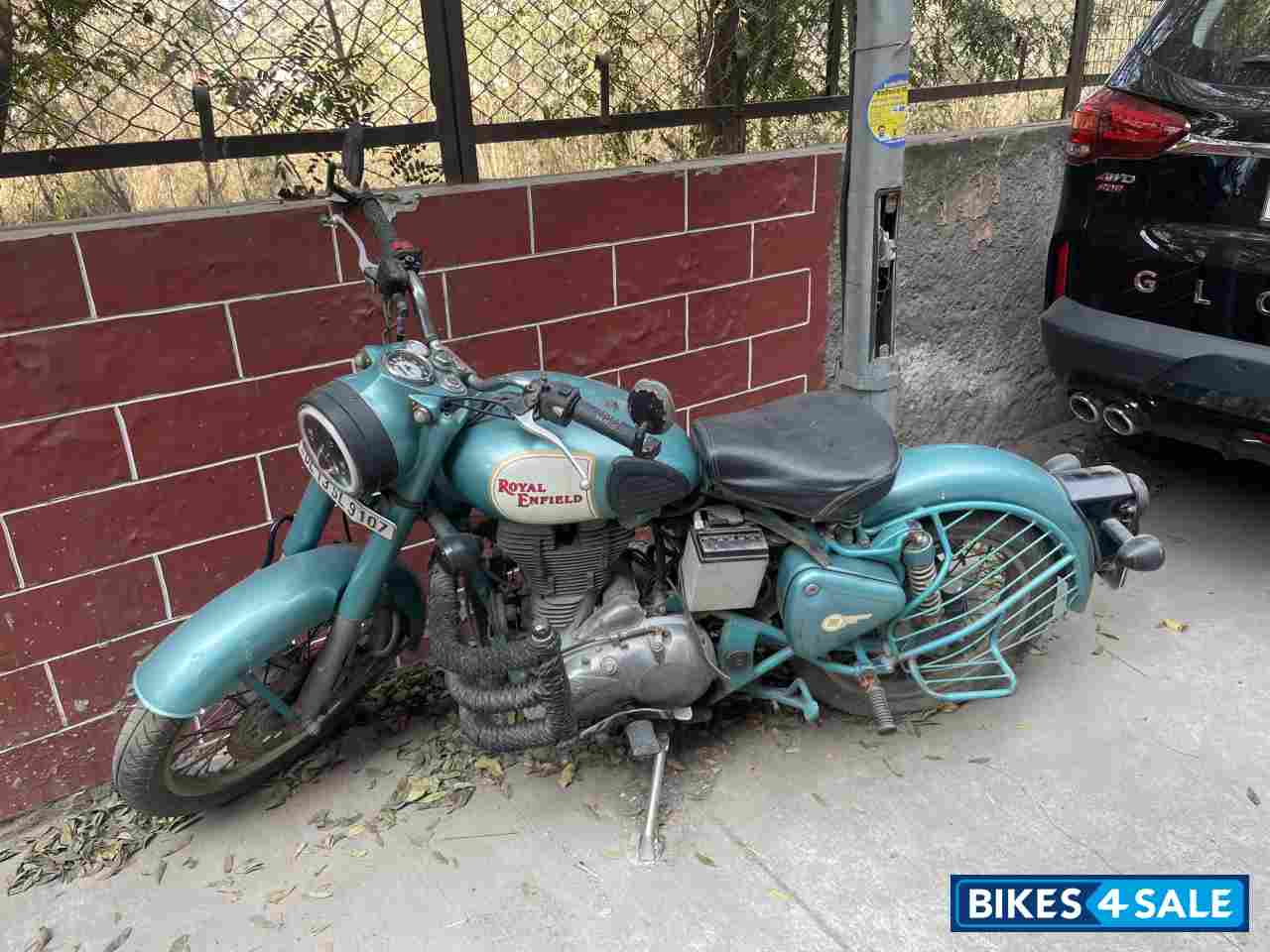 Ocean Blue Royal Enfield Bullet Standard 500