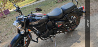 Stealth Black Royal Enfield Classic 350 Dual Channel BS6