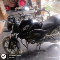 Black Honda CB Trigger