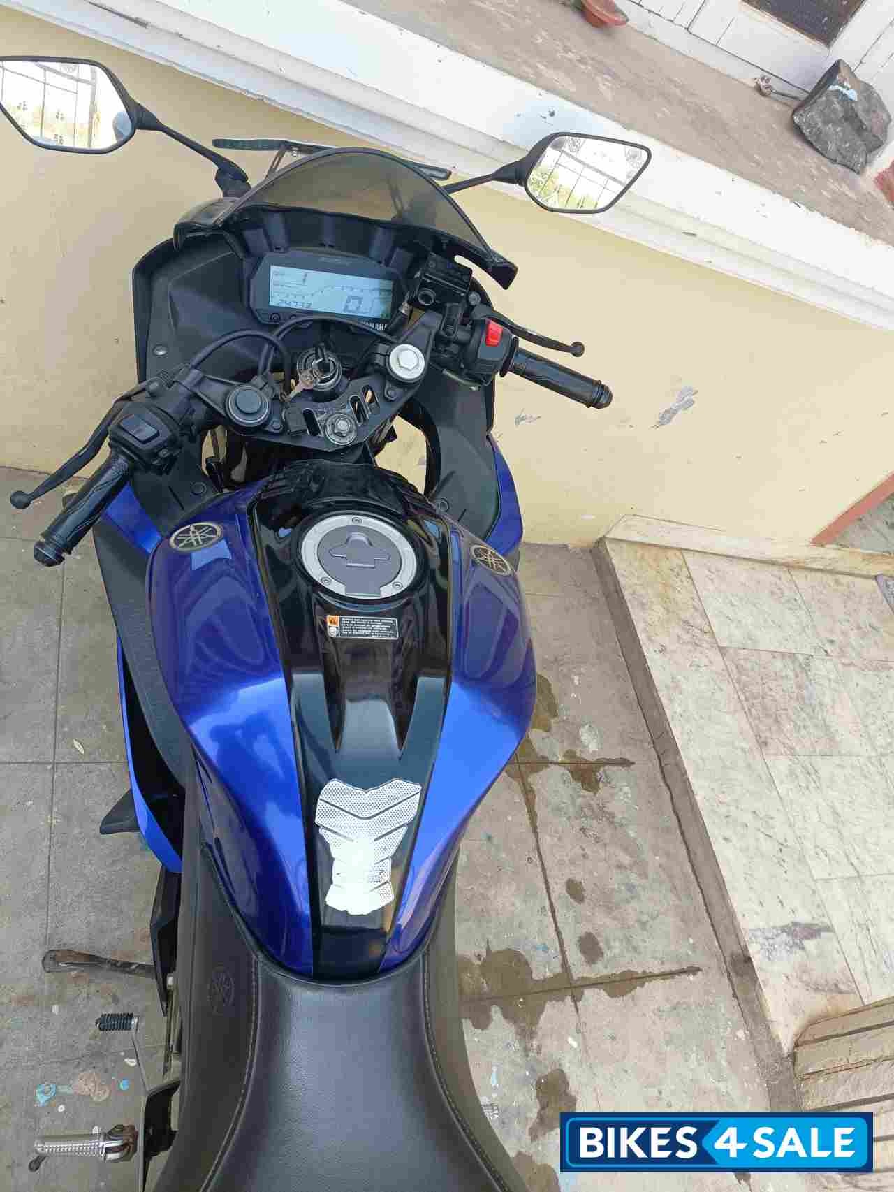 Purplish Blue Yamaha YZF R15 V3