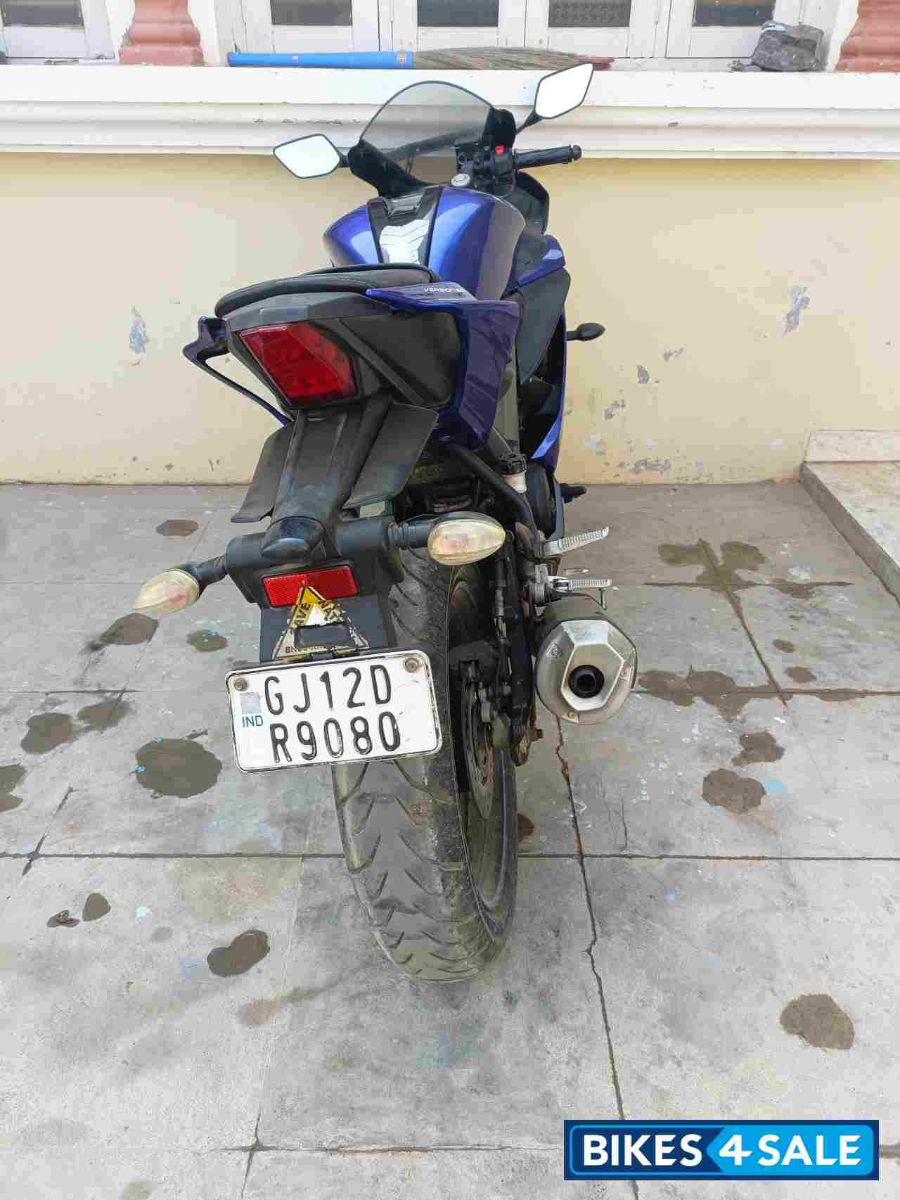 Purplish Blue Yamaha YZF R15 V3