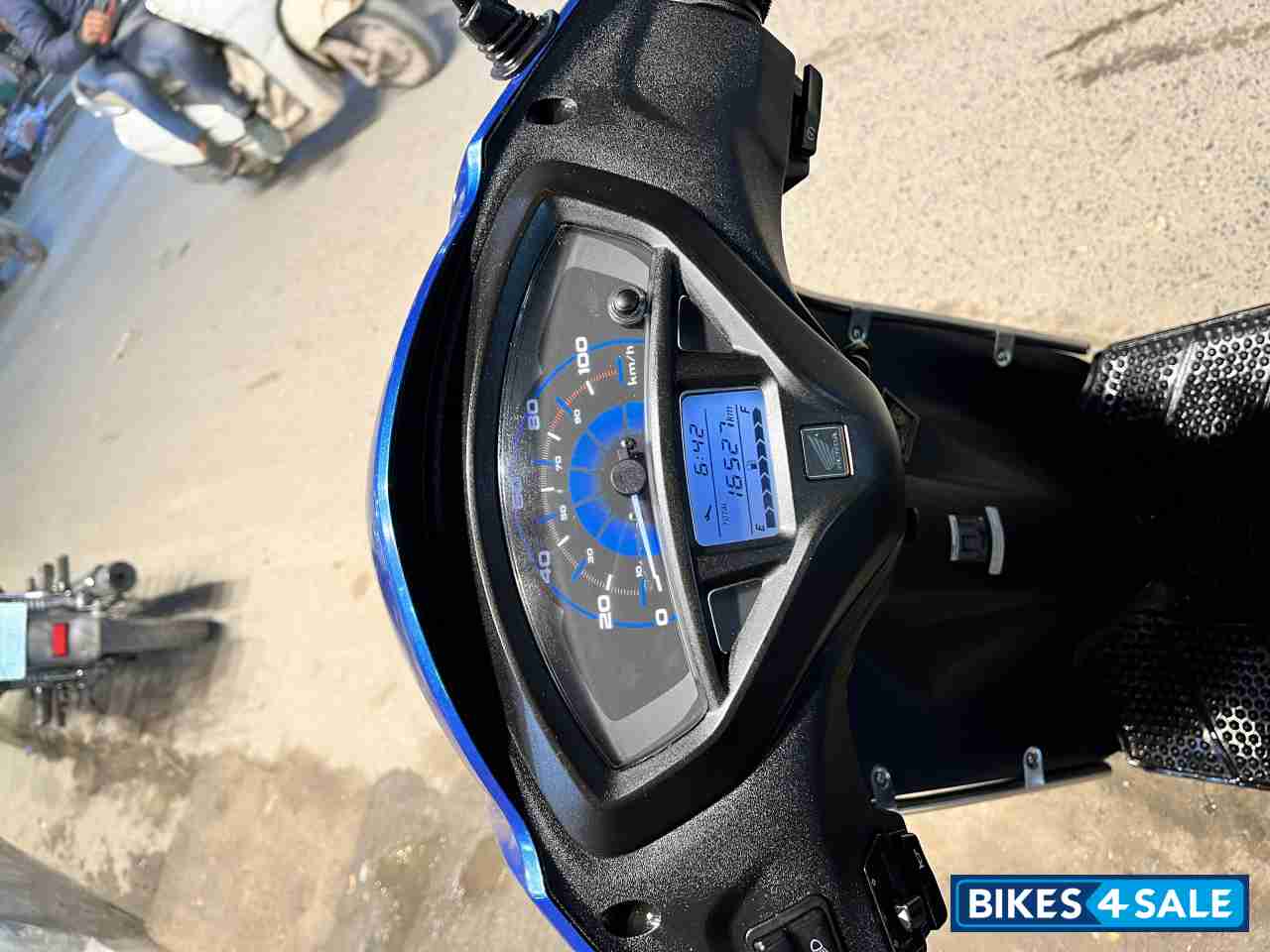 Blue Honda Activa 5G