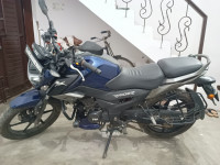 Blue TVS Raider 125