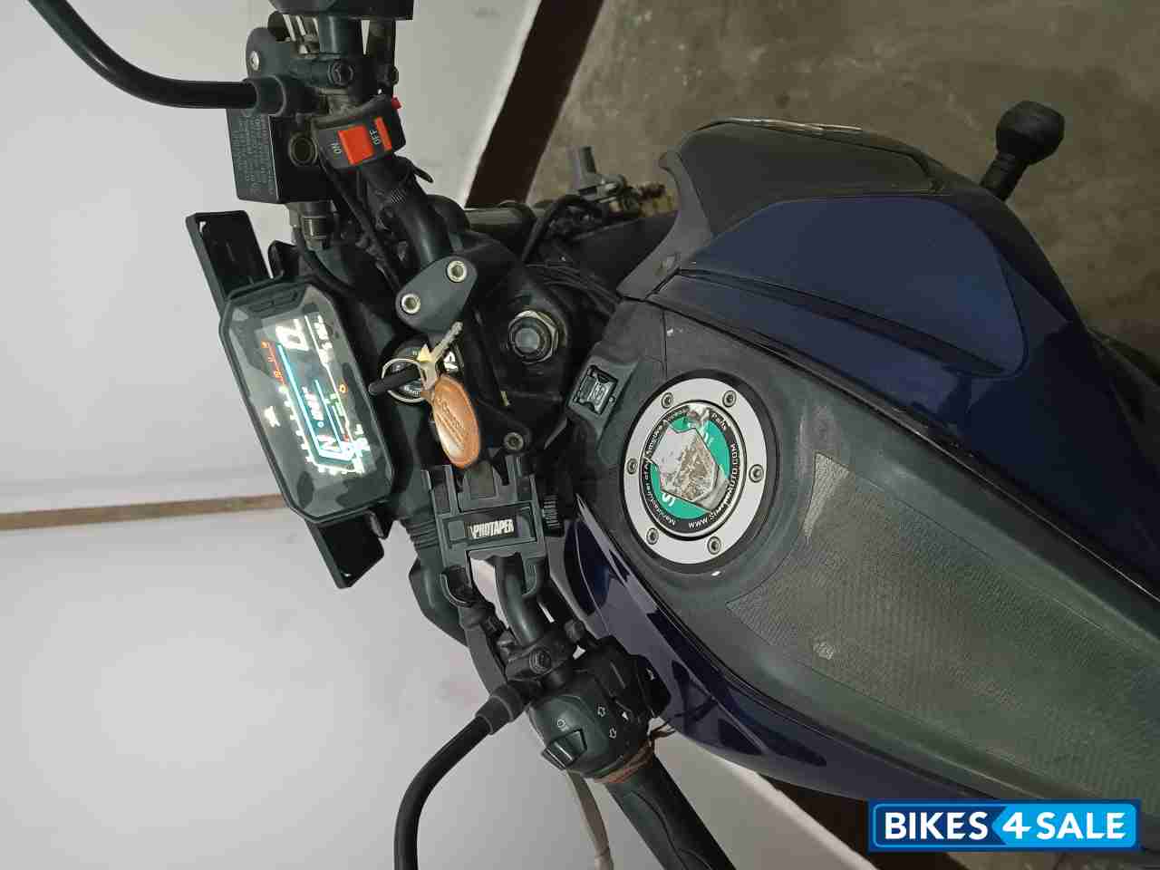 Blue TVS Raider 125