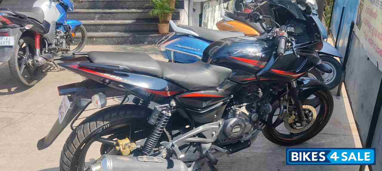 Red Black Bajaj Pulsar 220F