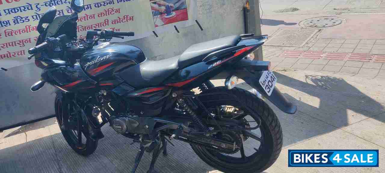 Red Black Bajaj Pulsar 220F