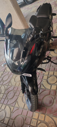 Red Black Bajaj Pulsar 220F