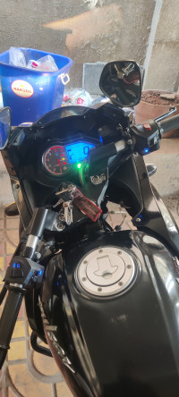 Red Black Bajaj Pulsar 220F