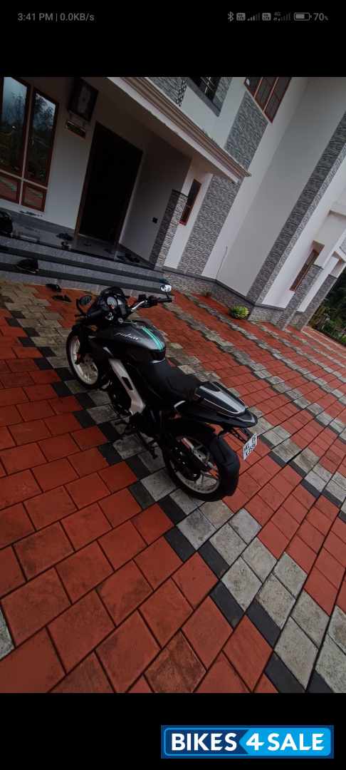 Glossy Pewter Gray Bajaj Pulsar NS 160 BS6
